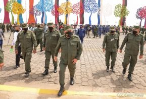Inauguración de la Exposición Estática del Ejército de Nicaragua