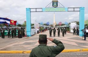 Inauguración de la Exposición Estática del Ejército de Nicaragua