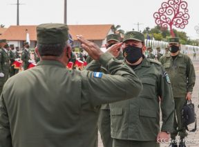 Inauguración de la Exposición Estática del Ejército de Nicaragua