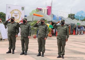 Inauguración de la Exposición Estática del Ejército de Nicaragua