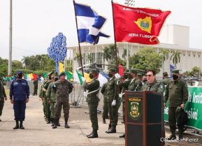 Inauguración de la Exposición Estática del Ejército de Nicaragua