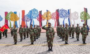 Inauguración de la Exposición Estática del Ejército de Nicaragua