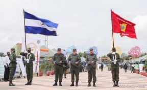 Inauguración de la Exposición Estática del Ejército de Nicaragua