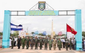 Inauguración de la Exposición Estática del Ejército de Nicaragua