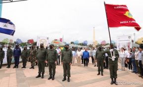 Inauguración de la Exposición Estática del Ejército de Nicaragua