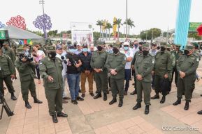 Inauguración de la Exposición Estática del Ejército de Nicaragua