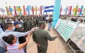 Inauguración de la Exposición Estática del Ejército de Nicaragua