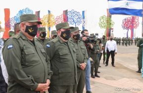 Inauguración de la Exposición Estática del Ejército de Nicaragua