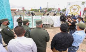Inauguración de la Exposición Estática del Ejército de Nicaragua