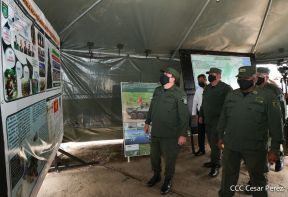 Inauguración de la Exposición Estática del Ejército de Nicaragua