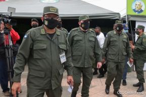 Inauguración de la Exposición Estática del Ejército de Nicaragua