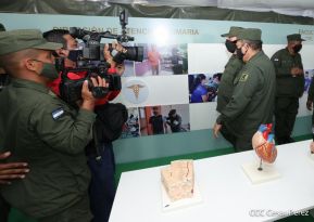 Inauguración de la Exposición Estática del Ejército de Nicaragua
