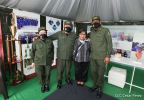 Inauguración de la Exposición Estática del Ejército de Nicaragua