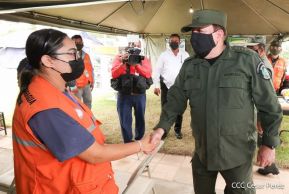 Inauguración de la Exposición Estática del Ejército de Nicaragua