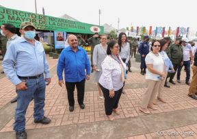 Inauguración de la Exposición Estática del Ejército de Nicaragua