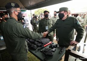 Inauguración de la Exposición Estática del Ejército de Nicaragua