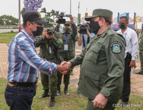 Inauguración de la Exposición Estática del Ejército de Nicaragua