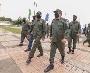 Inauguración de la Exposición Estática del Ejército de Nicaragua