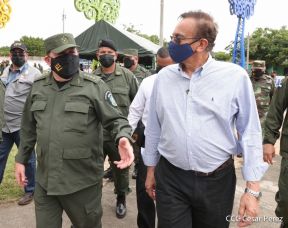 Inauguración de la Exposición Estática del Ejército de Nicaragua