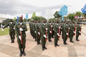 Inauguración de la Exposición Estática del Ejército de Nicaragua
