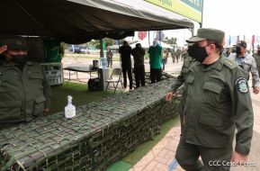 Inauguración de la Exposición Estática del Ejército de Nicaragua