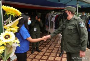 Inauguración de la Exposición Estática del Ejército de Nicaragua