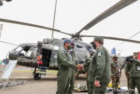 Inauguración de la Exposición Estática del Ejército de Nicaragua