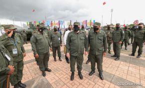 Inauguración de la Exposición Estática del Ejército de Nicaragua