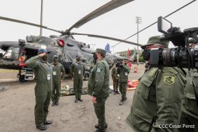 Inauguración de la Exposición Estática del Ejército de Nicaragua