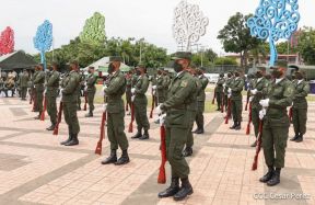 Inauguración de la Exposición Estática del Ejército de Nicaragua