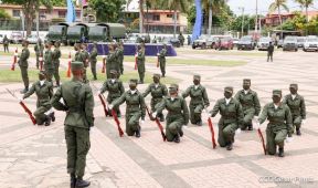 Inauguración de la Exposición Estática del Ejército de Nicaragua