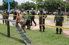 Inauguración de la Exposición Estática del Ejército de Nicaragua