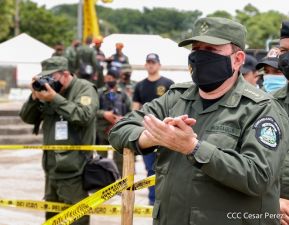 Inauguración de la Exposición Estática del Ejército de Nicaragua