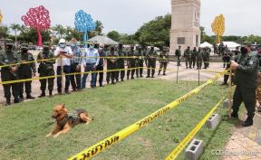 Inauguración de la Exposición Estática del Ejército de Nicaragua