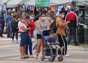 Inauguración de la Exposición Estática del Ejército de Nicaragua