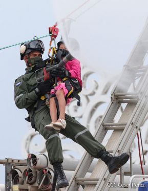 Inauguración de la Exposición Estática del Ejército de Nicaragua