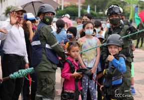 Inauguración de la Exposición Estática del Ejército de Nicaragua