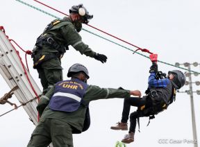 Inauguración de la Exposición Estática del Ejército de Nicaragua