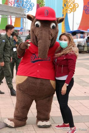 Inauguración de la Exposición Estática del Ejército de Nicaragua