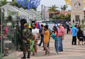 Inauguración de la Exposición Estática del Ejército de Nicaragua