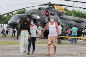Inauguración de la Exposición Estática del Ejército de Nicaragua