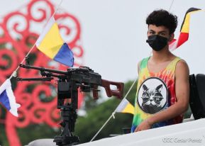 Inauguración de la Exposición Estática del Ejército de Nicaragua