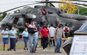 Inauguración de la Exposición Estática del Ejército de Nicaragua