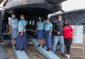 Inauguración de la Exposición Estática del Ejército de Nicaragua