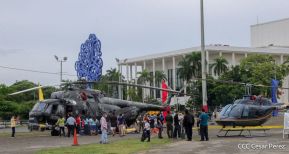 Inauguración de la Exposición Estática del Ejército de Nicaragua