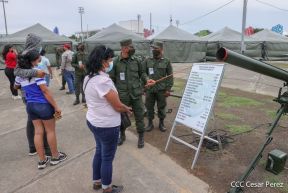 Inauguración de la Exposición Estática del Ejército de Nicaragua