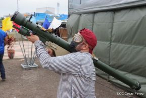 Inauguración de la Exposición Estática del Ejército de Nicaragua