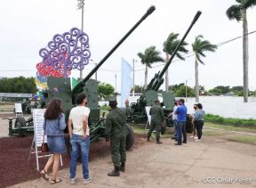 Inauguración de la Exposición Estática del Ejército de Nicaragua