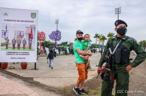 Inauguración de la Exposición Estática del Ejército de Nicaragua