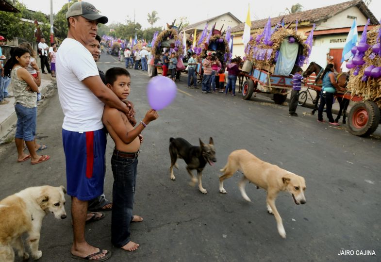 Carretas Peregrinas inician recorrido hacia el santuario de Jesús del Rescate